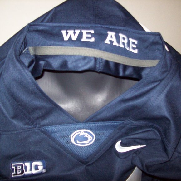PENN STATE Nittany Lions #14 Sewn BLUE Jersey - Picture 4 of 4